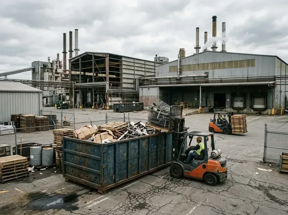 industrial-factory-scrap-conta-003 — frequently asked questions, Cheap Roll-off Dumpster Rentals in Siesta Key, FL
